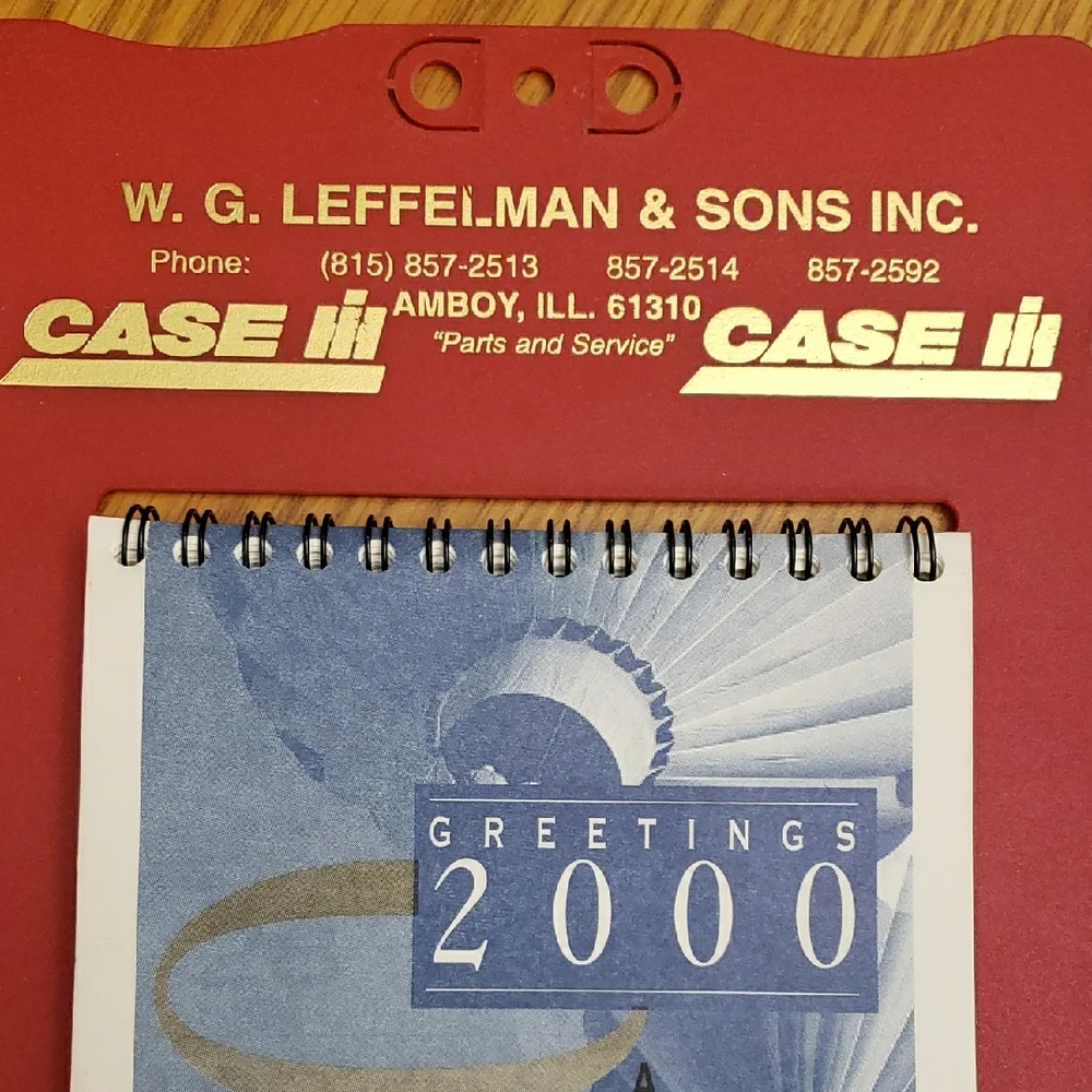 Weekly Activity Calendar with Red Clipboard